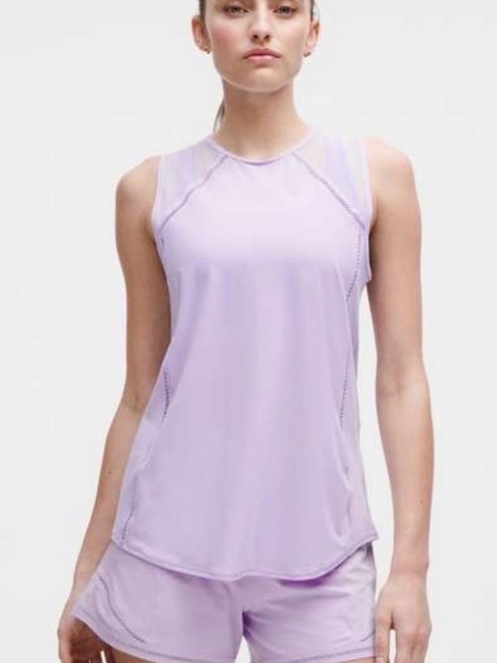 Lululemon Sculpt Tank Top Lace Trim